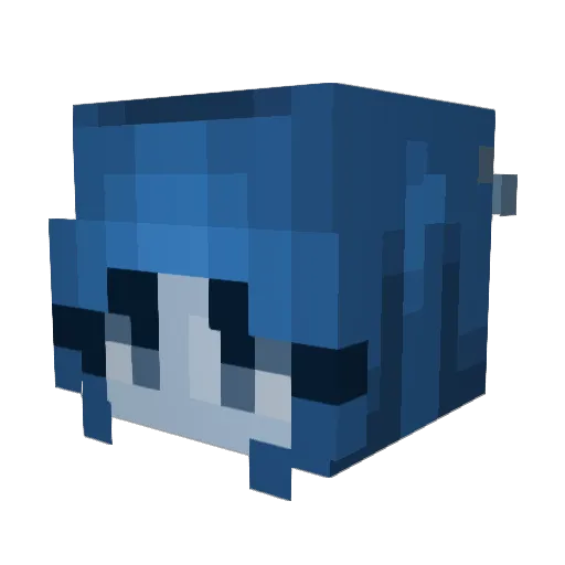 enemiczz Minecraft avatar head, 3D render