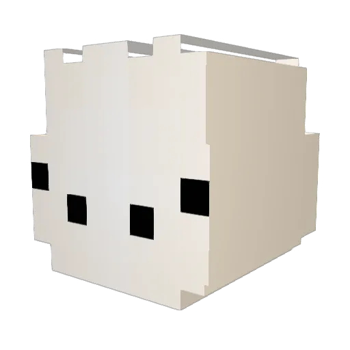 enendson Minecraft avatar head, 3D render
