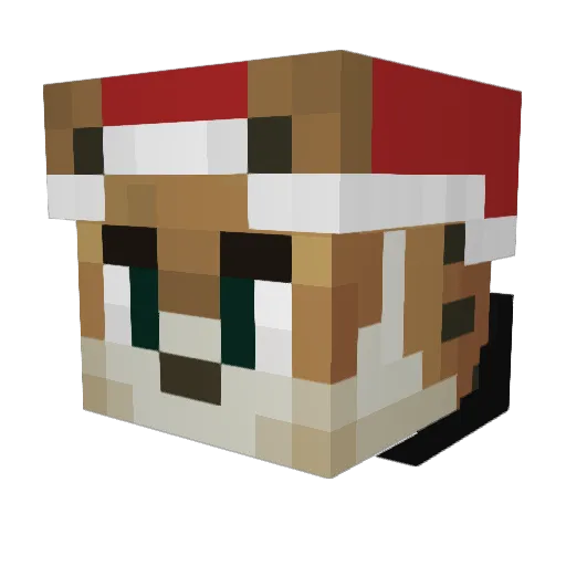 enero92 Minecraft avatar head, 3D render