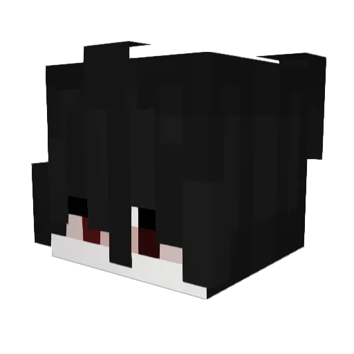 eneskey Minecraft avatar head, 3D render