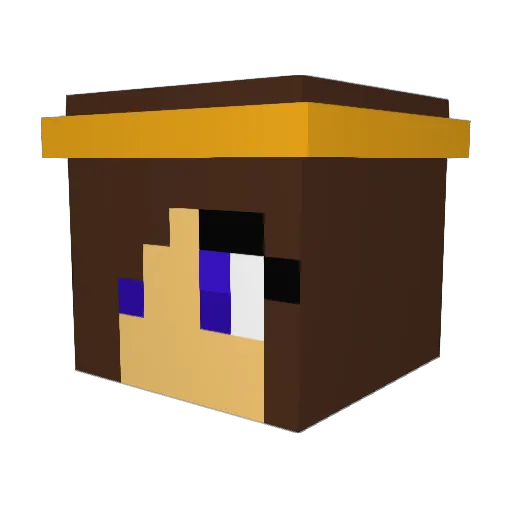 engeltje91 Minecraft avatar head, 3D render