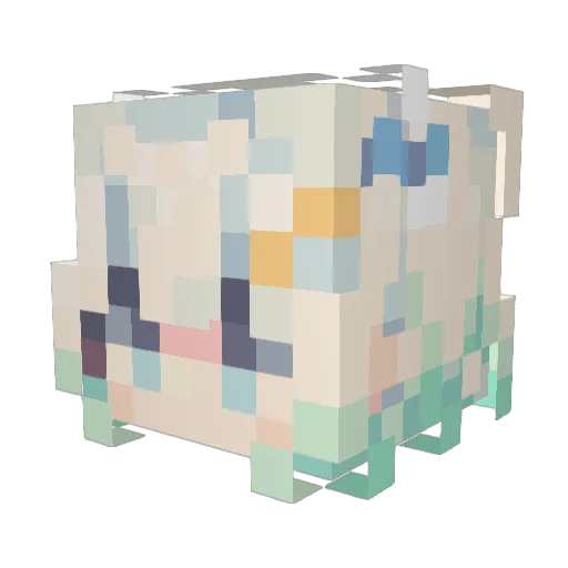 engeroth09 Minecraft avatar head, 3D render
