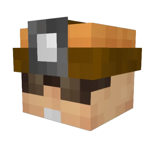 engineertf2_weed Minecraft avatar head, 3D render
