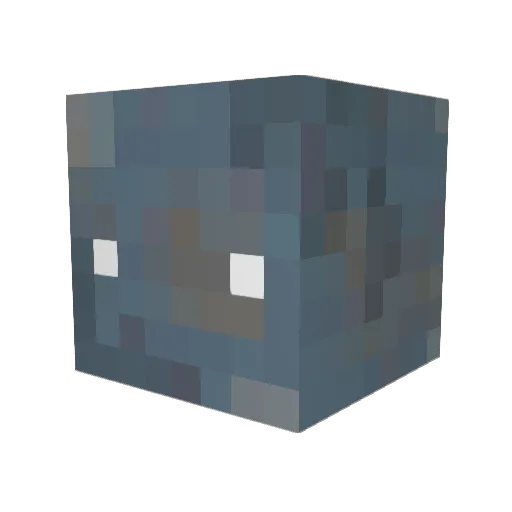 engineheart Minecraft avatar head, 3D render