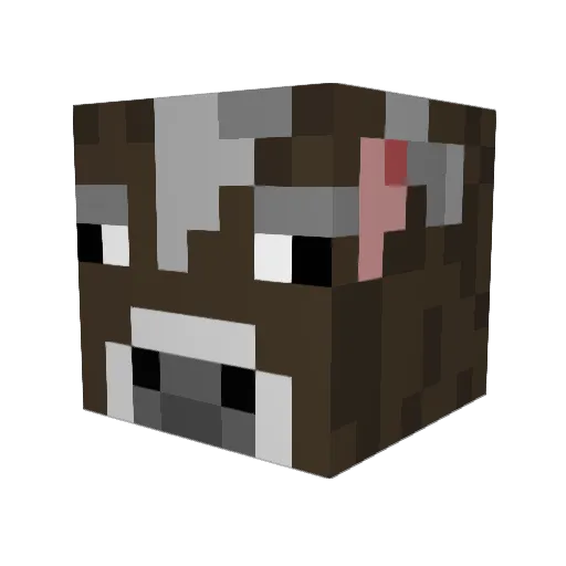 eniaterx Minecraft avatar head, 3D render