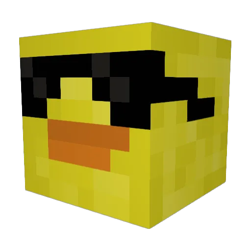 enike0 Minecraft avatar head, 3D render