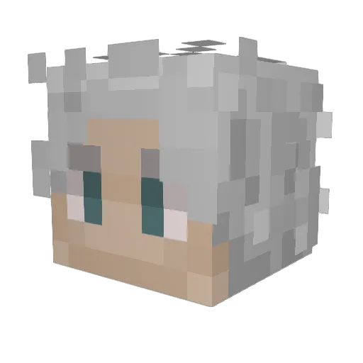 enjin3r Minecraft avatar head, 3D render