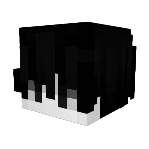 enjux Minecraft avatar head, 3D render