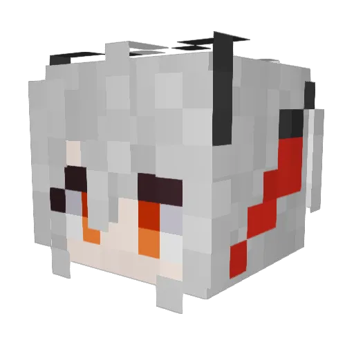 enlei1313 Minecraft avatar head, 3D render