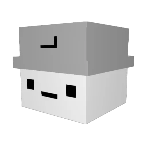 ennoyo2 Minecraft avatar head, 3D render
