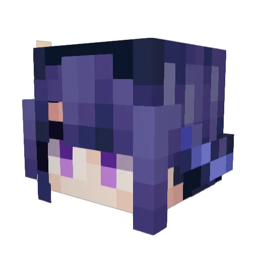 eno14 Minecraft avatar head, 3D render