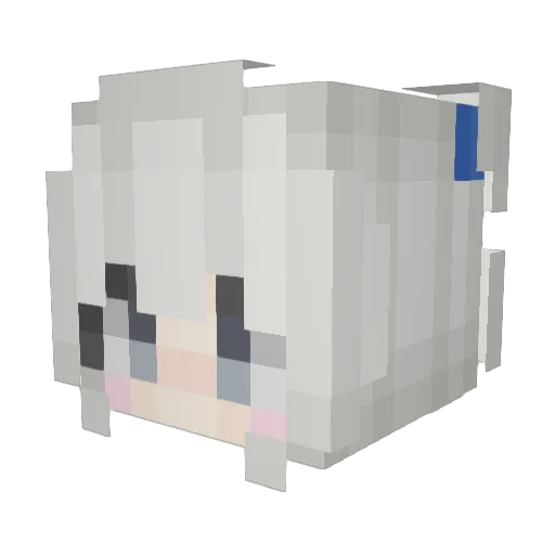 enola420 Minecraft avatar head, 3D render