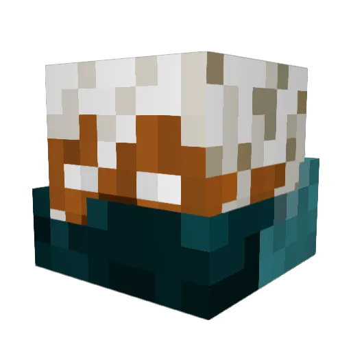 enotPixel Minecraft avatar head, 3D render