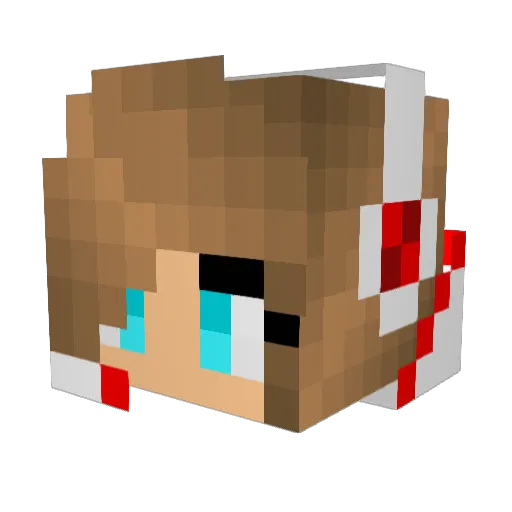 enri0010 Minecraft avatar head, 3D render