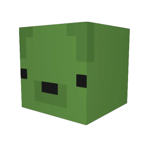 enrichicco Minecraft avatar head, 3D render