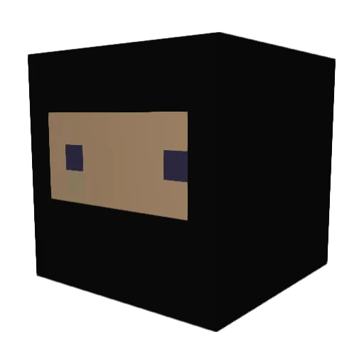 enrique9191 Minecraft avatar head, 3D render