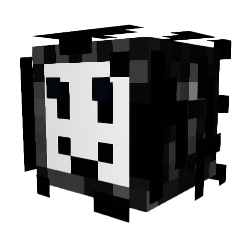 enterdynamo Minecraft avatar head, 3D render
