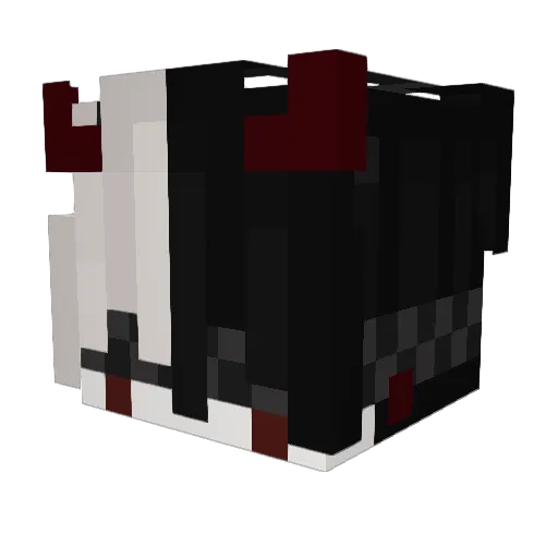 enthyve Minecraft avatar head, 3D render