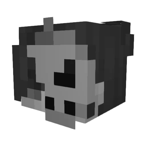 enton420 Minecraft avatar head, 3D render
