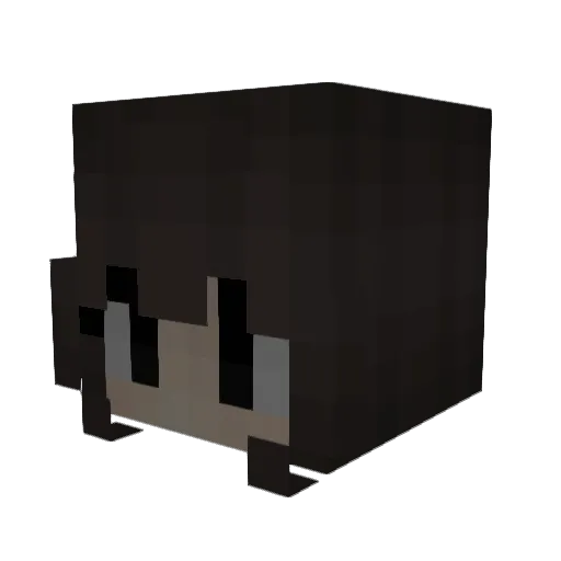 enyahh Minecraft avatar head, 3D render