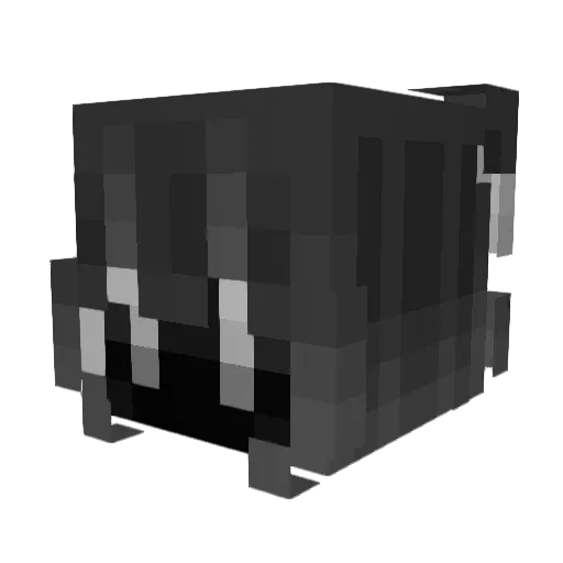 enyuki Minecraft avatar head, 3D render