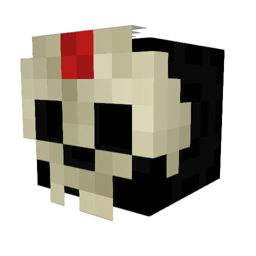 enzine123 Minecraft avatar head, 3D render
