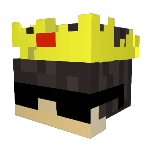 enzoreyft Minecraft avatar head, 3D render