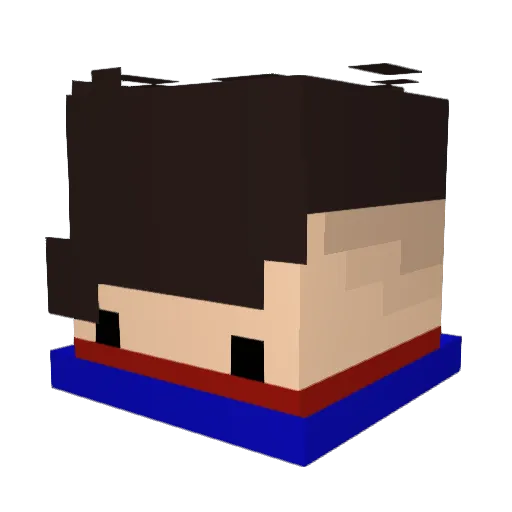 eoeagle Minecraft avatar head, 3D render