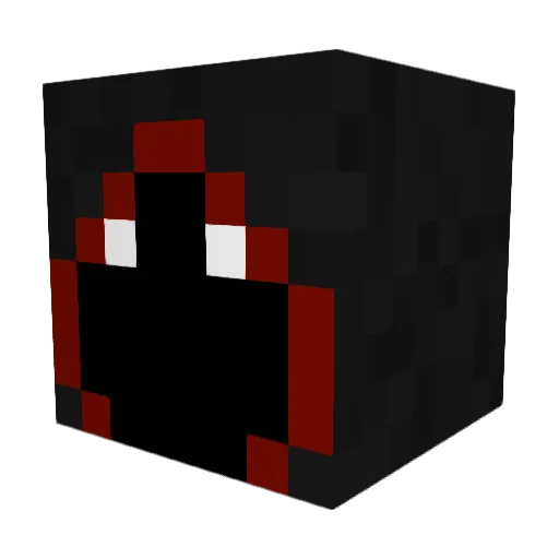 eolery Minecraft avatar head, 3D render
