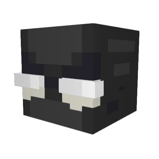 eonxo Minecraft avatar head, 3D render