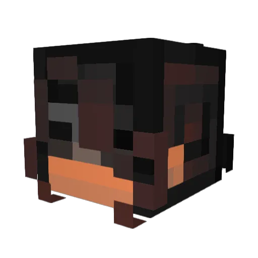 eooisdumb Minecraft avatar head, 3D render