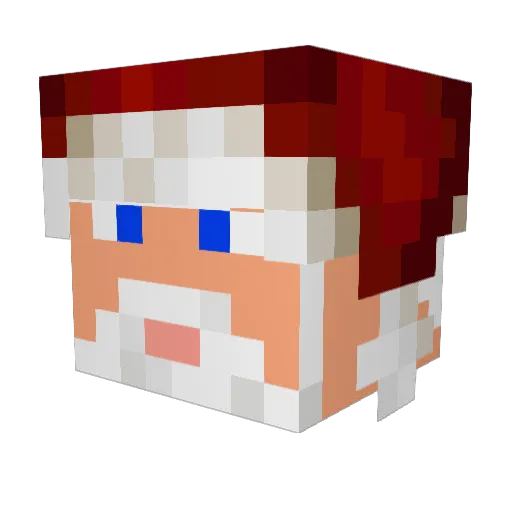 eopfroggr Minecraft avatar head, 3D render
