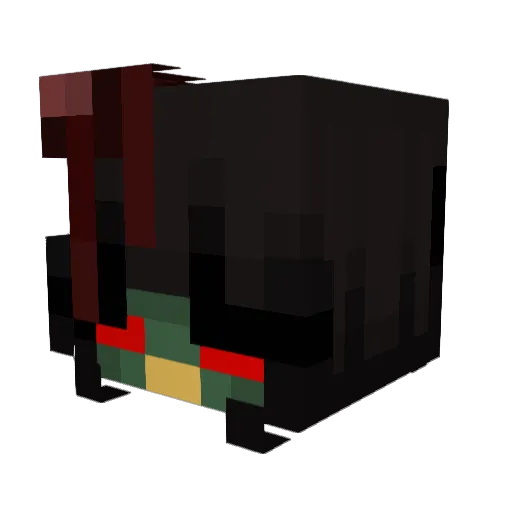 eotfw_art Minecraft avatar head, 3D render