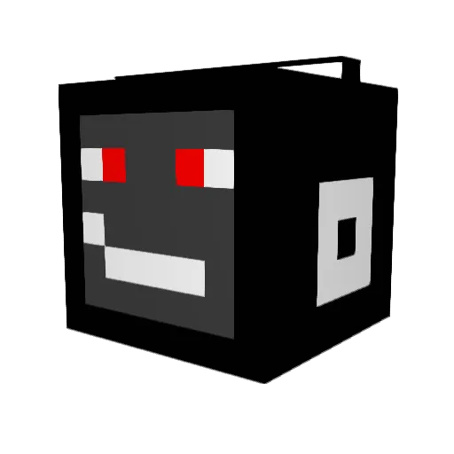 eovinter Minecraft avatar head, 3D render
