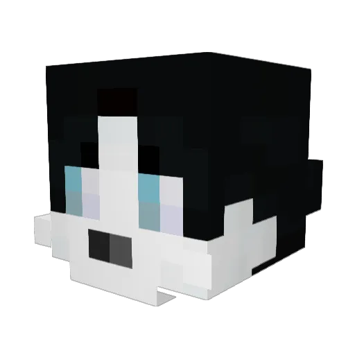 epanastasis Minecraft avatar head, 3D render