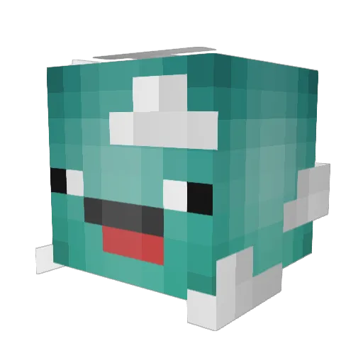 epbox Minecraft avatar head, 3D render