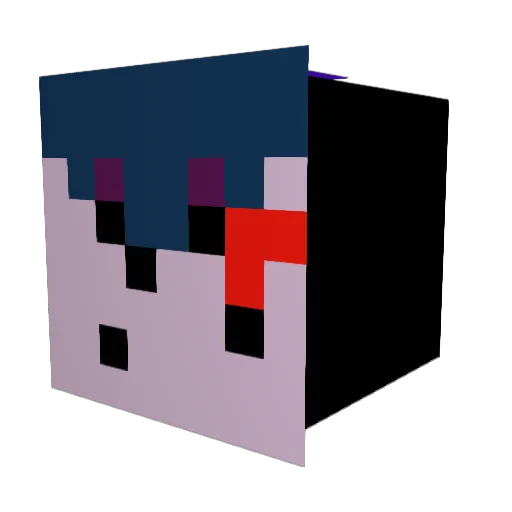 epdidy47 Minecraft avatar head, 3D render