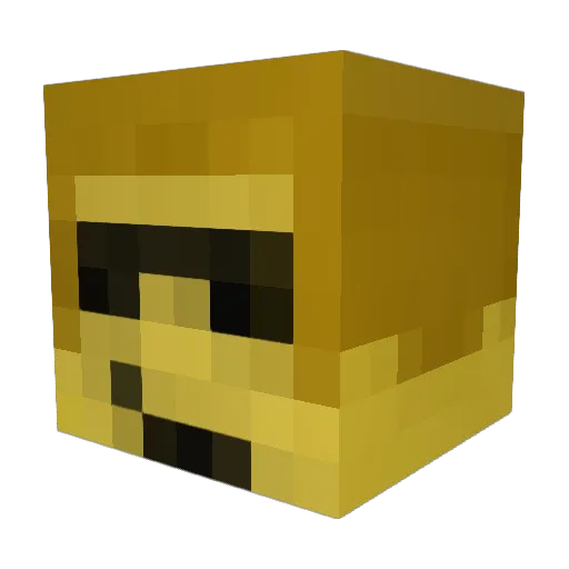 epe142 Minecraft avatar head, 3D render