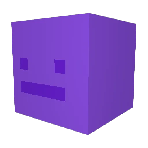epepepep Minecraft avatar head, 3D render