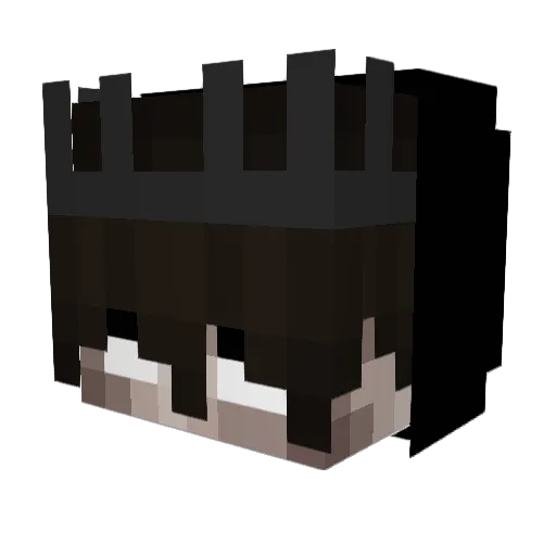 epetkow Minecraft avatar head, 3D render