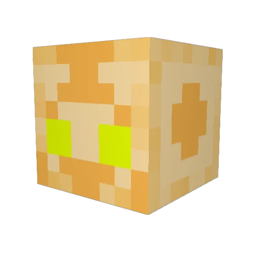 epi6 Minecraft avatar head, 3D render