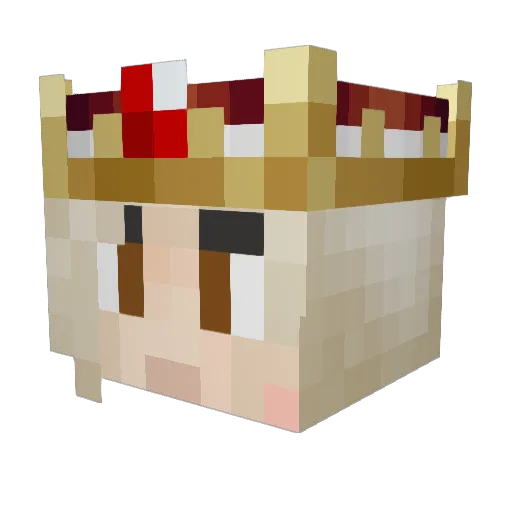 epic770 Minecraft avatar head, 3D render