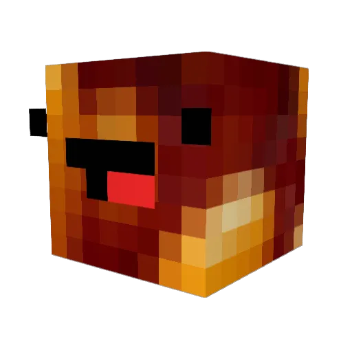 epicGamerXD123 Minecraft avatar head, 3D render