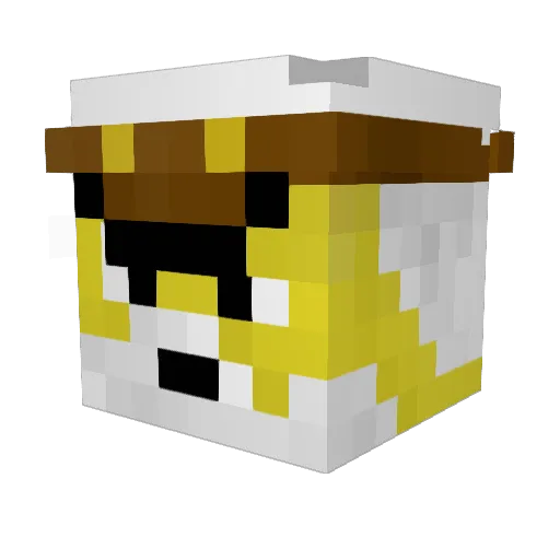 epic_silverfish Minecraft avatar head, 3D render
