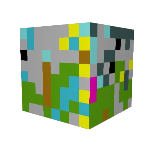 epic_tom1 Minecraft avatar head, 3D render