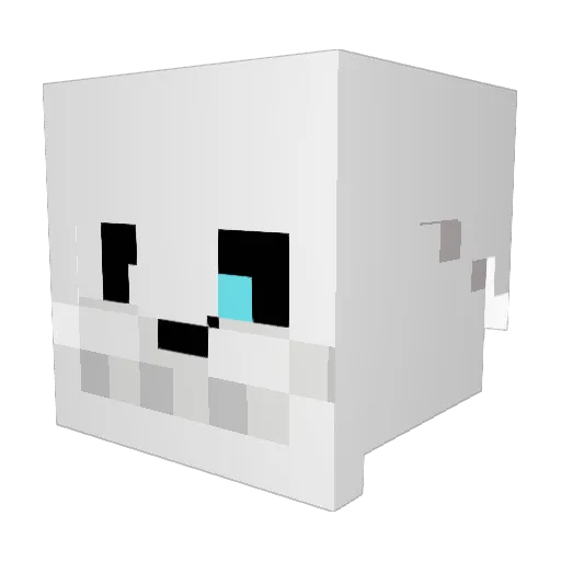epicarcher366 Minecraft avatar head, 3D render