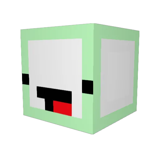 epicdermond1214 Minecraft avatar head, 3D render