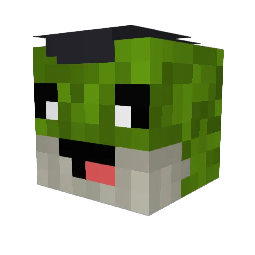 epicdude561 Minecraft avatar head, 3D render