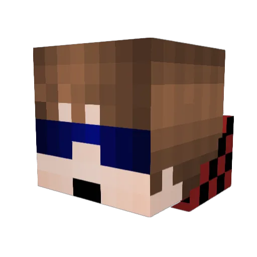 epicevan04 Minecraft avatar head, 3D render