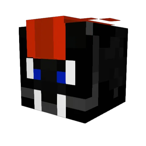 epicfacedave Minecraft avatar head, 3D render